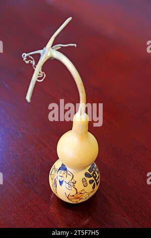 arte e artigianato dei fiori caldi di zucca Foto Stock