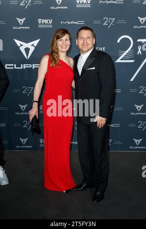 AIDS Gala 2023 mia Maariel Meyer und hanno Koffler bei der Operngala der Deutschen AIDS-Stiftung am 04.11.2023 in der Deutschen Oper a Berlino. *** AIDS Gala 2023 mia Maariel Meyer e hanno Koffler al gala d'opera della German AIDS Foundation il 04 11 2023 presso la Deutsche Oper di Berlino Copyright: XEventpressxKochanx Credit: Imago/Alamy Live News Foto Stock