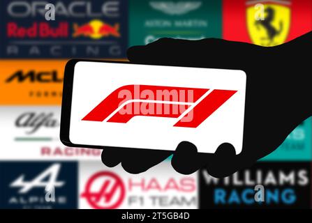 Fomula One: La classe più alta delle gare automobilistiche internazionali Foto Stock