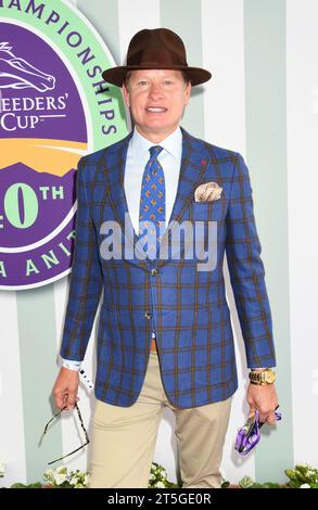 Arcadia, California, USA. 4 novembre 2023. Carson Kressley partecipa ai Campionati del mondo di Breeders' Cup 2023 al Santa Anita Park il 4 novembre 2023 ad Arcadia, California. Crediti: Jeffrey Mayer/JTM Photos/Media Punch/Alamy Live News Foto Stock