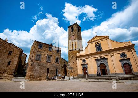 Chiesa di San Donato a Civita di Bagnoregio - Italia Foto Stock