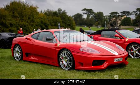 2005 Ferrari Challenge stradale, in mostra al Salone privato Concours d'Elégance Motor show tenutosi a Blenheim Palace. Foto Stock