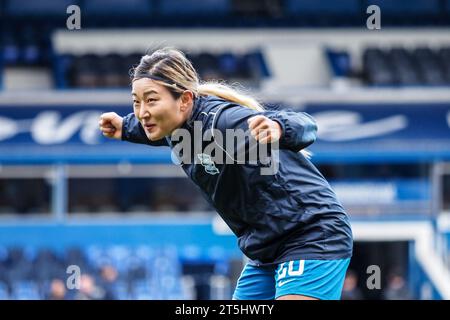 Birmingham, Regno Unito. 5 novembre 2023. Birmingham, Inghilterra, 5 novembre 2023: Cho so-hyun (20 Birmingham) si riscalda durante la partita di fa Womens Championship tra Birmingham City e Reading al St Andrews Stadium di Birmingham, Inghilterra (Natalie Mincher/SPP) credito: SPP Sport Press Photo. /Alamy Live News Foto Stock