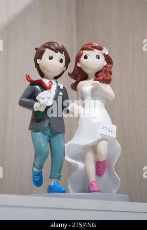 1001 BODAS (MATRIMONI), un evento nel settore dei matrimoni, abiti da sposa, inviti di nozze, fotografi e torte, tra gli altri servizi presso il Foto Stock