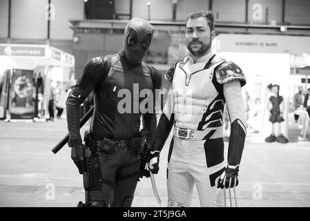 Madrid, Spagna. 5 novembre 2023. Cosplayer Dressed partecipa alla Madrid Cómic Pop Up Fair 2023 il 5 novembre 2023 a Madrid, in Spagna. (Foto di Oscar Gonzalez/Sipa USA) credito: SIPA USA/Alamy Live News Foto Stock