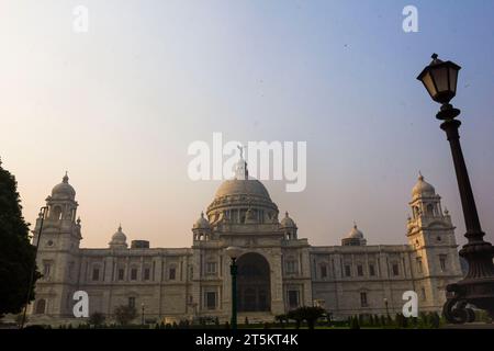 Victoria Memorial, Calcutta è il monumento più grande a un monarca in tutto il mondo. Foto Stock