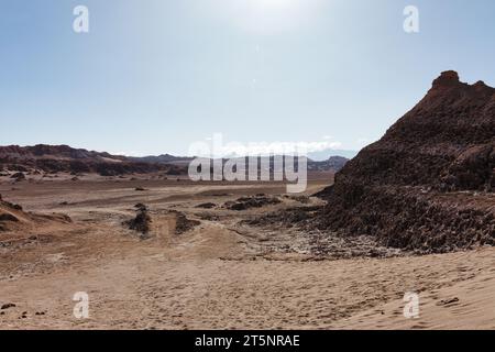 Paesaggi lunari del deserto di Atacama - Cile - San Pedro de Atacama Foto Stock