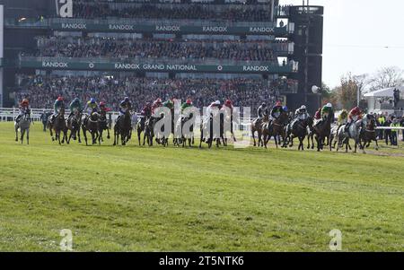 Grand National 2023 Foto Stock