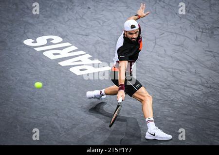 Parigi, Francia. 5 novembre 2023. Grigor DIMITROV della Bulgaria durante la settima giornata del Rolex Paris Masters 2023, torneo di tennis ATP Masters 1000 il 5 novembre 2023 all'Accor Arena di Parigi, Francia - foto Matthieu Mirville/DPPI Credit: DPPI Media/Alamy Live News Foto Stock