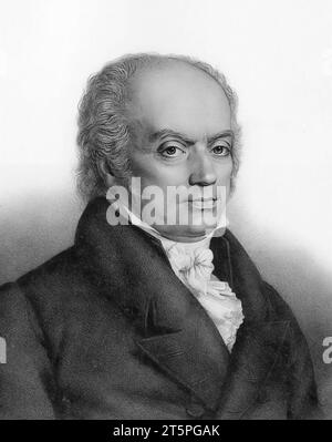 Franz Joseph Gall. Ritratto del neuroanatomista e fisiologo tedesco Franz Josef Gall (1758-1828) Foto Stock