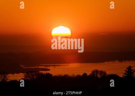 Mynydd Parys Mountain18-12-21 Foto Stock