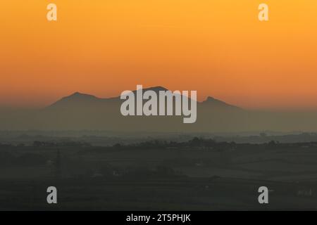 Mynydd Parys Mountain18-12-21 Foto Stock