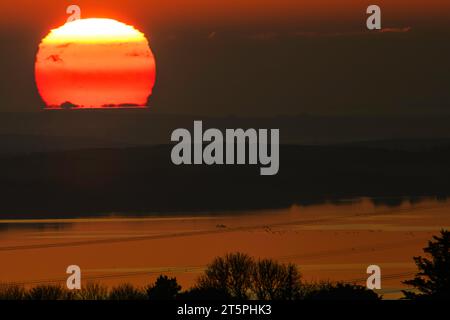 Mynydd Parys Mountain18-12-21 Foto Stock