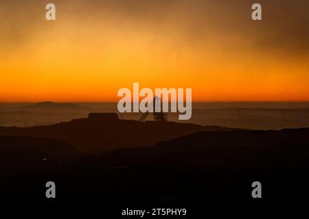 Mynydd Parys Mountain18-12-21 Foto Stock