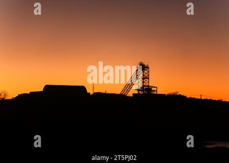 Mynydd Parys Mountain18-12-21 Foto Stock