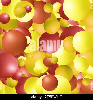 Perle colorate madreperla. Sfondo festivo. Foto Stock