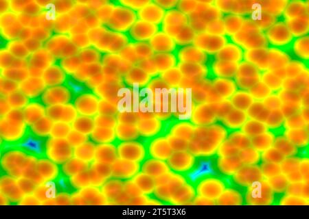 primo piano di foto, immagini generate dal computer Foto Stock