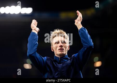 Brondby, Danimarca. 6 novembre 2023. Daniel Wass di Broendby SE visto prima del 3F Superliga match tra Broendby IF e Aarhus GF al Brondby Stadium. (Foto: Gonzales Photo/Alamy Live News Foto Stock