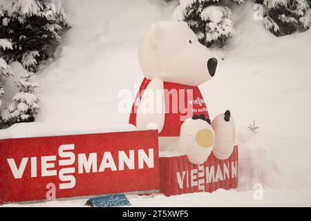 Biathlon Welt Cup 10 KM Verfolgung der Frauen a Hochfilzen, Oesterreich AM 09.12.2017 Foto Stock