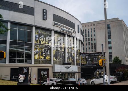 Nashville, Tennessee, USA - 6 luglio 2022: The Musician Hall of Fame and Museum Foto Stock