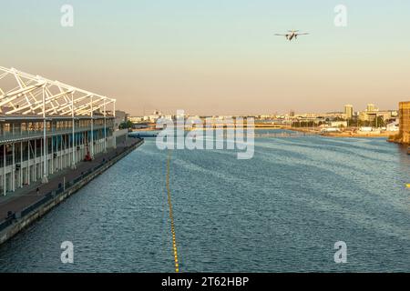 Excel London è un centro fieristico e congressi internazionale situato nella zona Custom House di Newham, nella zona est di Londra. Si trova su un sito di 100 acri Foto Stock