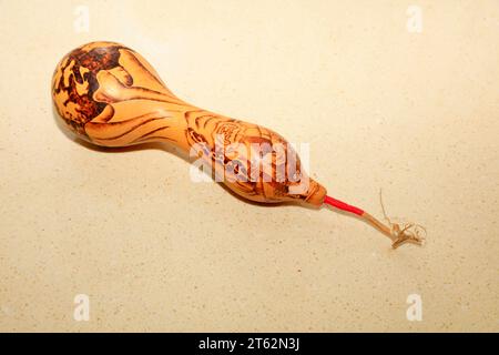 arte e artigianato dei fiori caldi di zucca Foto Stock