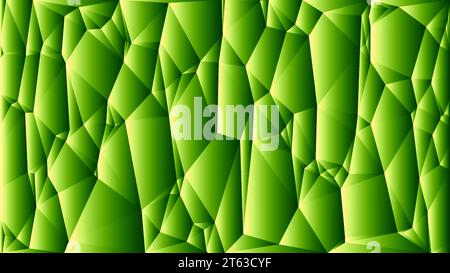 Sfondo geometrico astratto di lusso verde, sfondo vettoriale Illustrazione Vettoriale