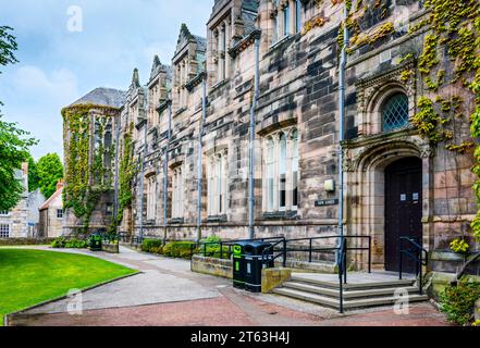 The New King's Building, Università di Aberdeen, Old Aberdeen, Scozia, Regno Unito. A. Marshall Mackenzie, 1912 anni. Foto Stock