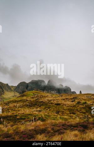 Old Man of Storr Landscpae View Scozia Isola di Skye Foto Stock