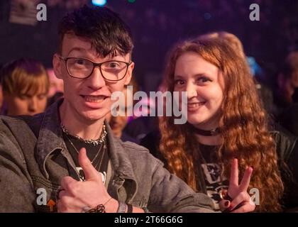 Nottingham, Regno Unito. 8 novembre 2023, evento: Rock City. “SUPERRIDUTTORE”. NELLA FOTO: Ventole. Crediti: Mark Dunn/Alamy Live News Foto Stock