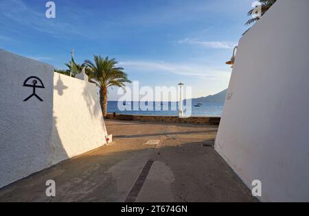 In den Straßen von la Isleta Foto Stock