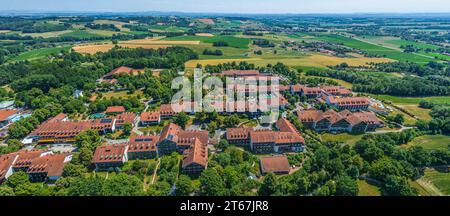 Vista del centro termale di Bad Griesbach nel triangolo termale bavarese inferiore Foto Stock