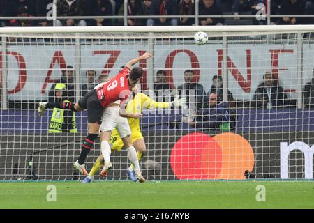 7 novembre 2023 Milano - Italia - sport, calcio - Milan vs Paris Saint German Champions League 2023/2024 - Stadio G. Meazza - nella foto: Olivier Foto Stock