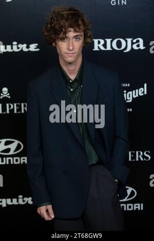 Madrid, Spagna. 8 novembre 2023. Guitarricadelafuente partecipa al photocall Esquire Men of the Year al Casino de Madrid di Madrid. Credito: SOPA Images Limited/Alamy Live News Foto Stock