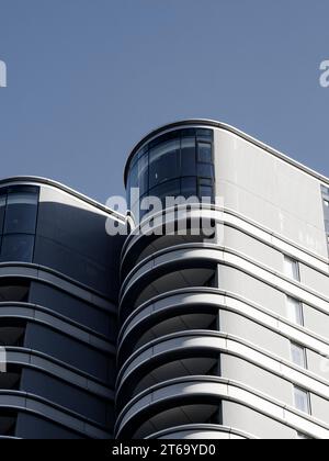 The Corniche, Mixed Use Development, Albert Embankment, South London, London, Inghilterra, Regno Unito, Regno Unito. Foto Stock