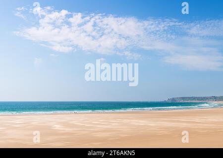 St Ouens Bay Beach, Jersey, Channel Islands Foto Stock