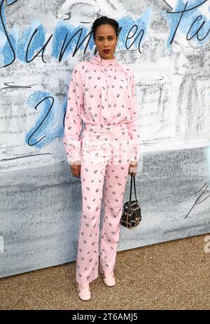 Zawe Ashton partecipa al Summer Party 2019 presentato da Serpentine Galleries e Chanel alla Serpentine Gallery di Londra, Inghilterra. Foto Stock