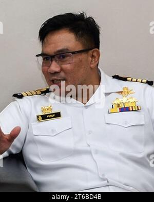 US, Royal Brunei navies dare il via A KARAT Brunei 2018 02 Foto Stock