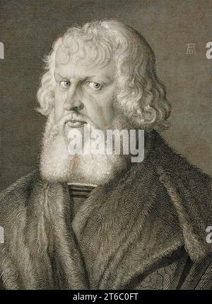 Hieronimus Holzschuher, 1843 anni. Germania, 1843. Foto Stock