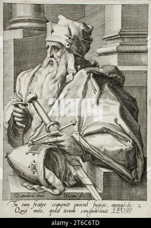 Levi, c1590. Dai dodici figli di Giacobbe, PL. 2. Foto Stock