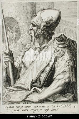 Gad, c1590. Dai dodici figli di Giacobbe, PL. 8. Foto Stock