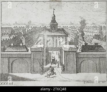 Illustrazione del "lavoro elementare" di Basedow, 1770. Piastra: Tabella XXXIII(d). Un popolare libro illustrato per bambini. Foto Stock