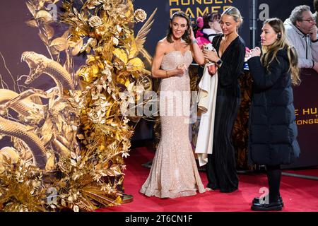 Londra, Regno Unito. 9 novembre 2023. Michelle Heaton partecipa ai Hunger Games: The Ballad of Songbirds & Snakes, prima mondiale, al cinema BFI Imax di Londra. Il credito fotografico dovrebbe leggere: Matt Crossick/Alamy Live News Foto Stock