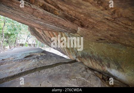 Le formazioni del Phu Phra Bat Historical Park a Udon Thani, nel nord-est della Thailandia Foto Stock