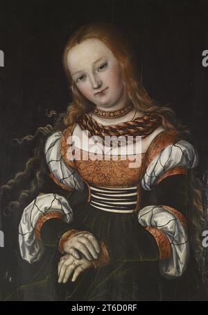 Mary Magdalene (?), c1525. Foto Stock