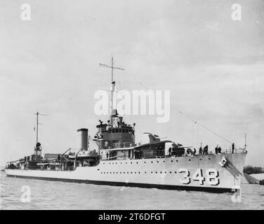 USS Farragut (DD-348) - 19 Foto Stock