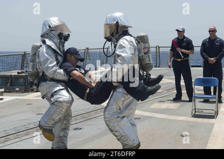 USS Farragut (DDG 99) 150710 Foto Stock