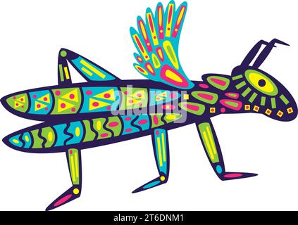 design artigianale alebrijes Illustrazione Vettoriale