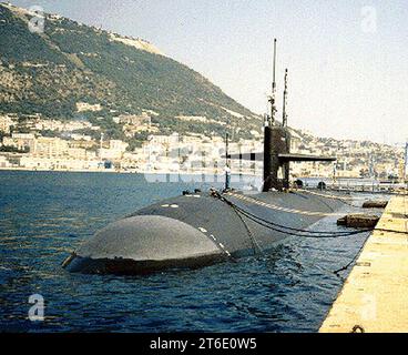 USS SSN Groton-694 Foto Stock