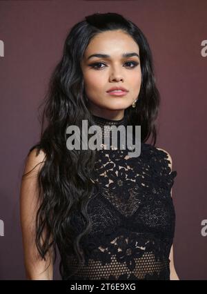 Londra, Regno Unito. 9 novembre 2023. Rachel Zegler alla prima mondiale dei Hunger Games The Ballad of Songbirds & Snakes il 9 novembre 2023 a Londra, Regno Unito. Foto di Stuart Hardy/ABACAPRESS.COM Credit: Abaca Press/Alamy Live News Foto Stock